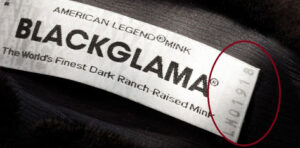 Оригінальна номерна етикетка Блекглама