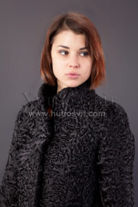 Півшубок (курточка) із каракулю з коміром стійка, |Полушубок из каракуля. Курточка - мех каракуль, воротник - стойка,цены