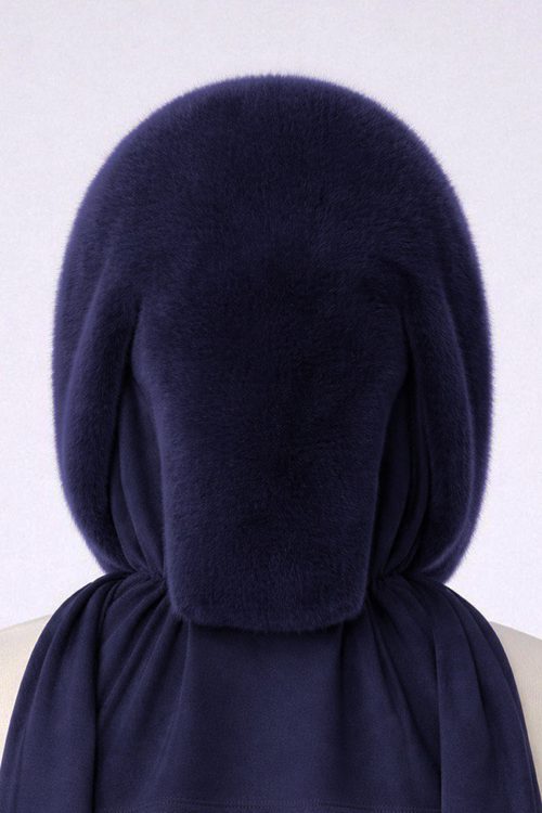 Нгоркова хустина-платок кольору графіт фото 3, фото 3