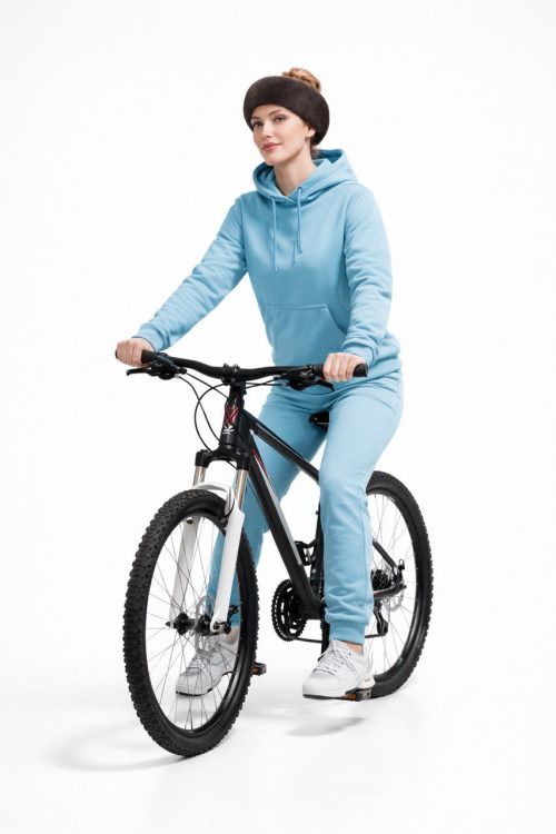 продукція виробника ХутроСвіт Тисмениця 2026 Пов”язка на голову із датської норки коричневого кольору, фото 4