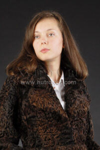 шуба-пальто - хутро каракуль |шуба-пальто - мех каракуль